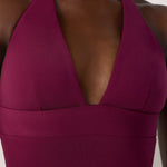 Etam sculpt 1 piece sa in garnet bordeaux