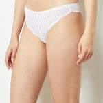 Etam idole tanga in white
