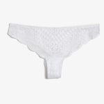 Etam idole tanga in white