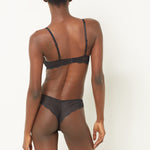 Etam idole tanga in black