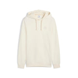 PUMA ESSENTIALS ELEVATED hoodie in light gray heather - no dye