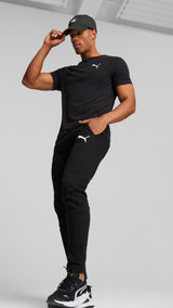 Puma evostripe sweatpants in black - Model Shot 03