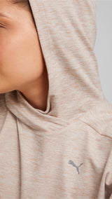 Puma training cloudspun hoodie in pink - Model Shot 03