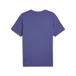 Puma graphics puma wording tee in blue crystal - Back View