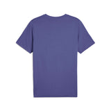 Puma graphics puma wording tee in blue crystal - Back View
