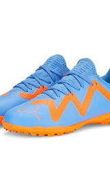 Puma football future play tt boots in blue - Front View