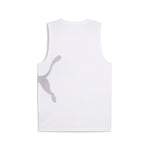 PUMA TRAIN ALL DAY big logo tank - white