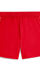 Puma essentials tape woven 5" shorts in for all time red - Back View
