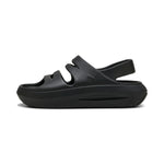 Puma flatter sandals in black - Side View 01