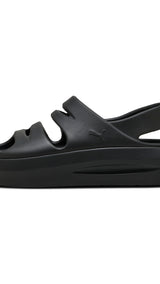 Puma flatter sandals in black - Side View 01