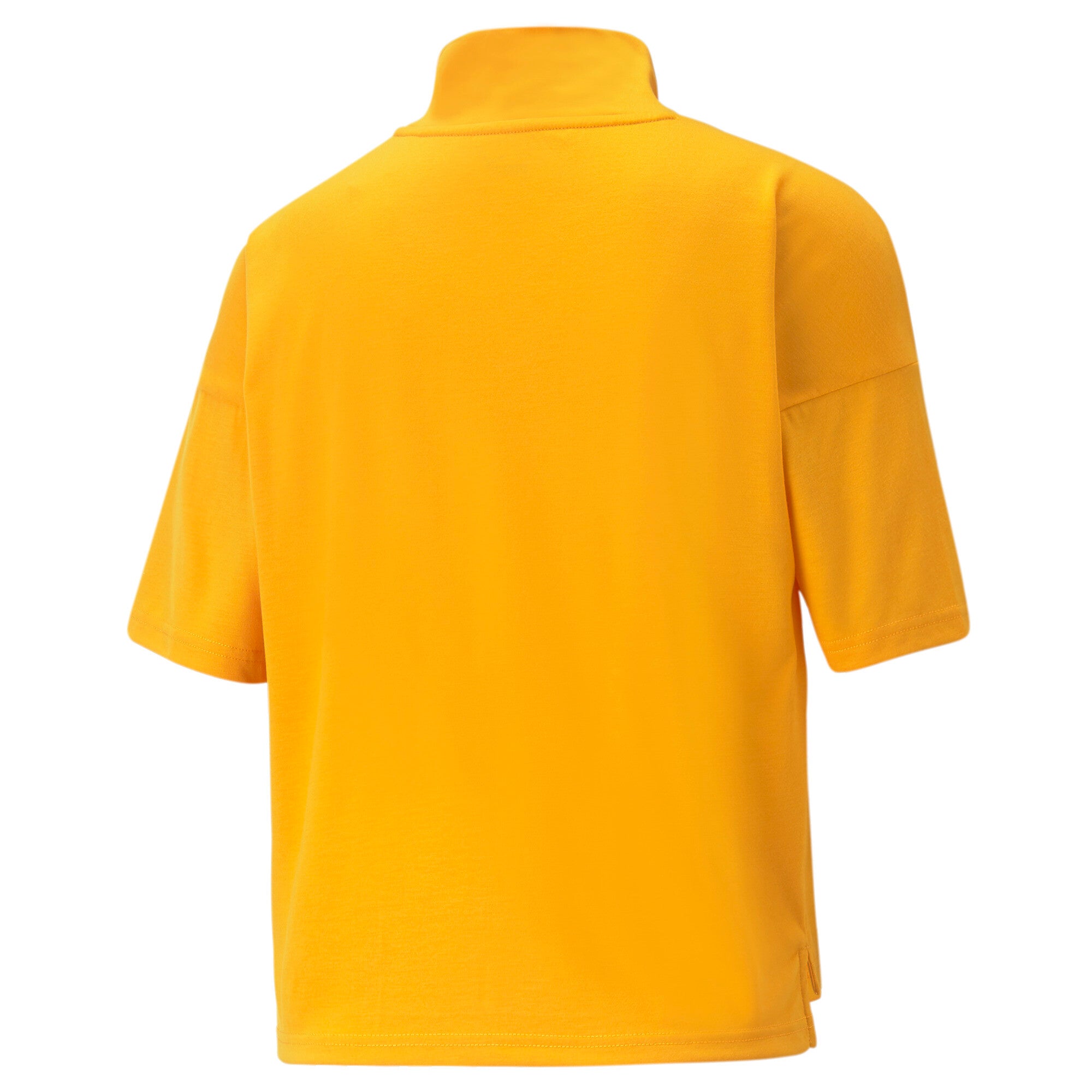 Puma open road high neck tee women in orange - Back View