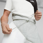 Puma power cat shorts men in gray - Model Shot 02