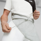 Puma power cat shorts men in gray - Model Shot 02