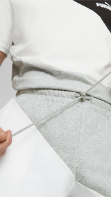 Puma power cat shorts men in gray - Model Shot 02