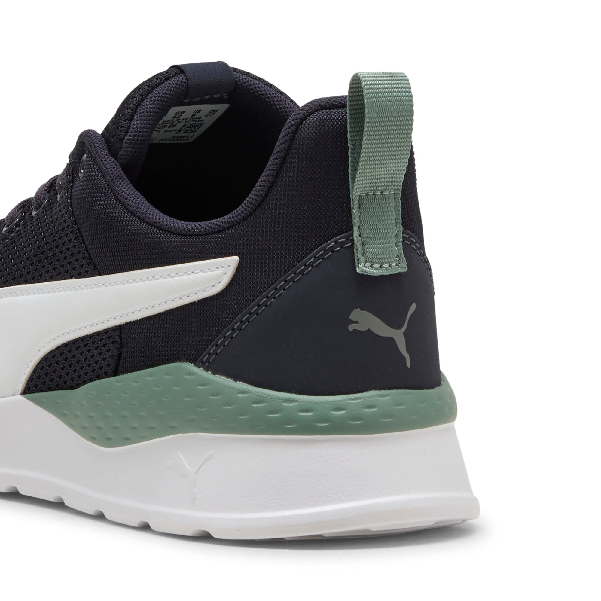 Puma anzarun lite trainers in blue - Back View