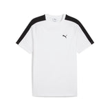 Puma T7 tee in white - Front View