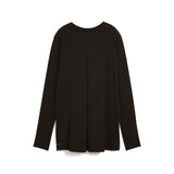 Puma modest oversized tee in black - Back View