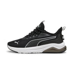 Puma amplifier sneakers in black and white - Side View 01