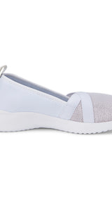 Puma adelina shine sneakers women in white - Side View 03
