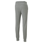 Puma essentials slim men's pants in black - Back View