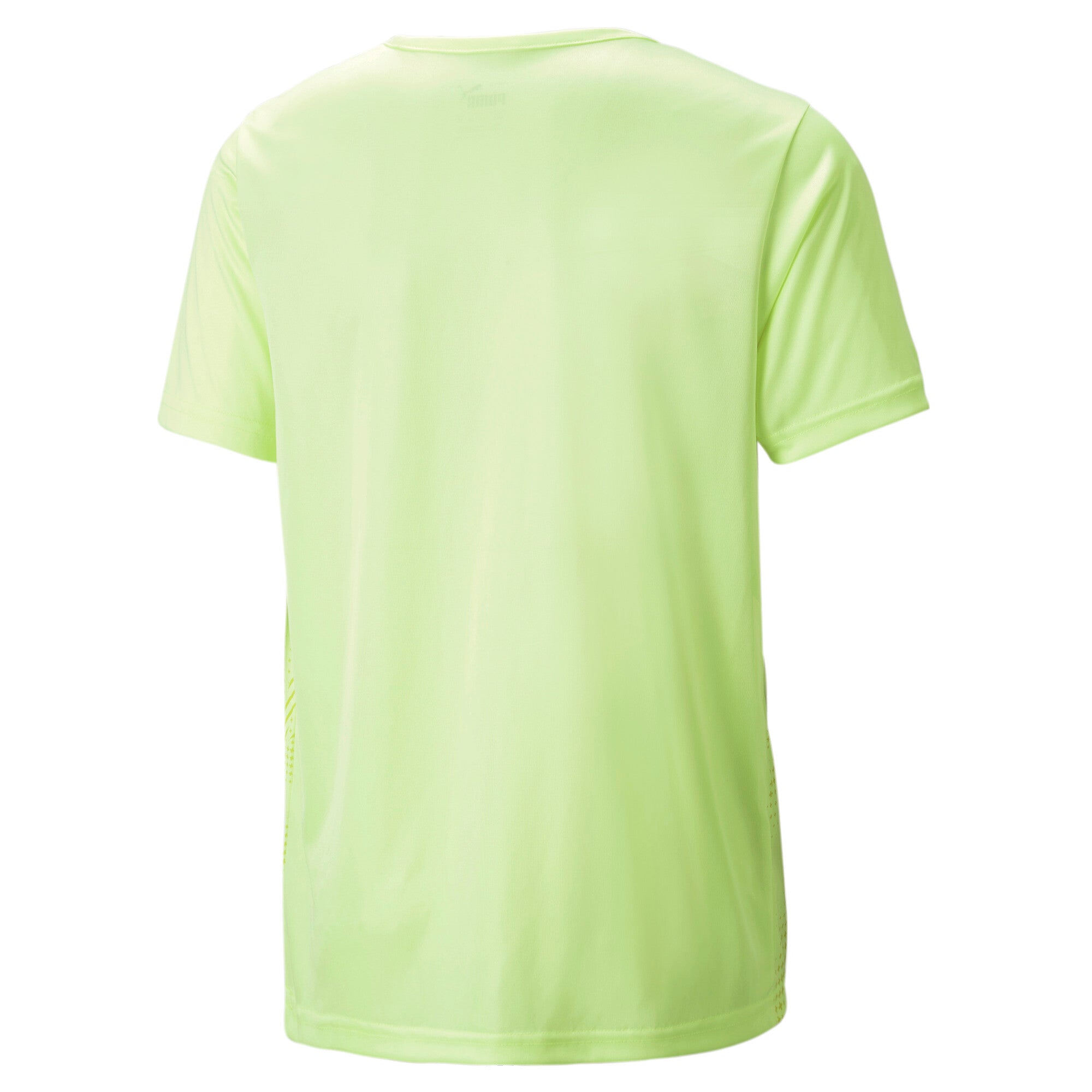 Puma individualrise football graphic tee youth in yellow - Back View