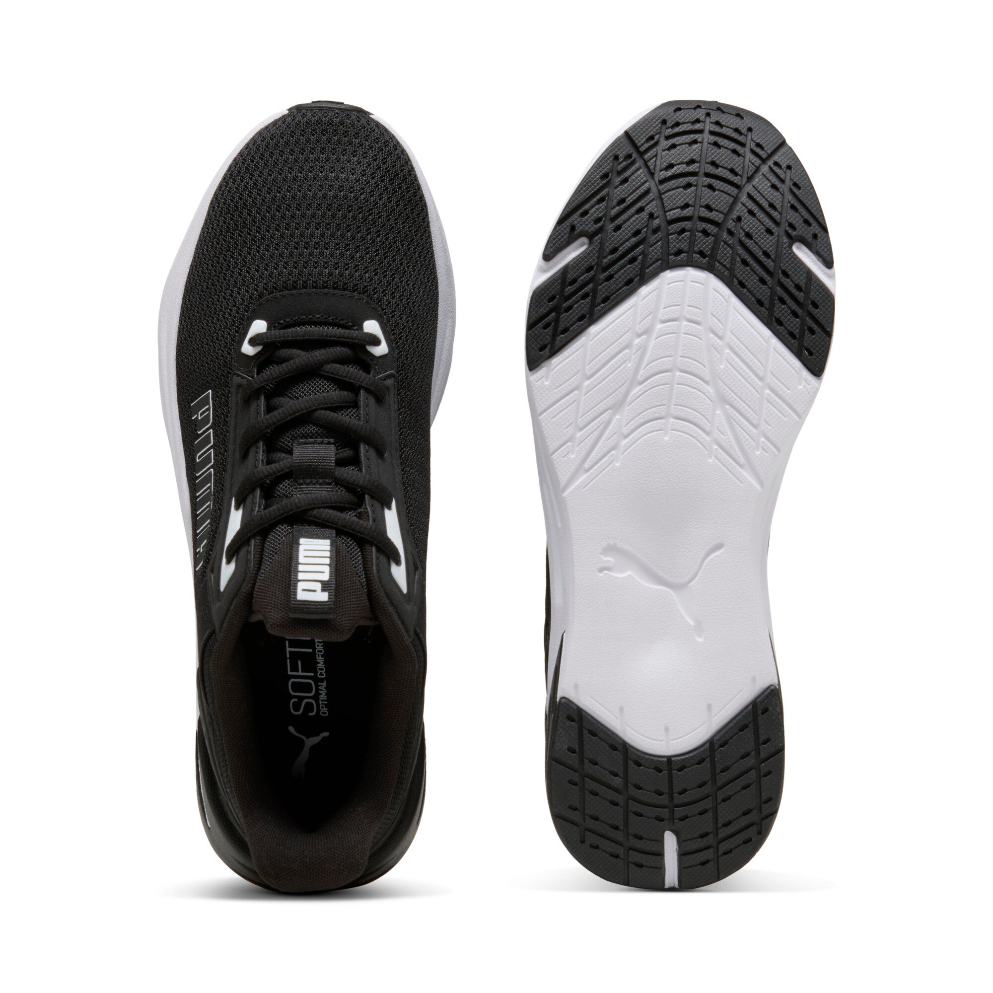 Puma ftr wave running shoes in black - Side View 02