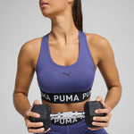 Puma 4keeps elastic bra in blue crystal - Model Shot 02