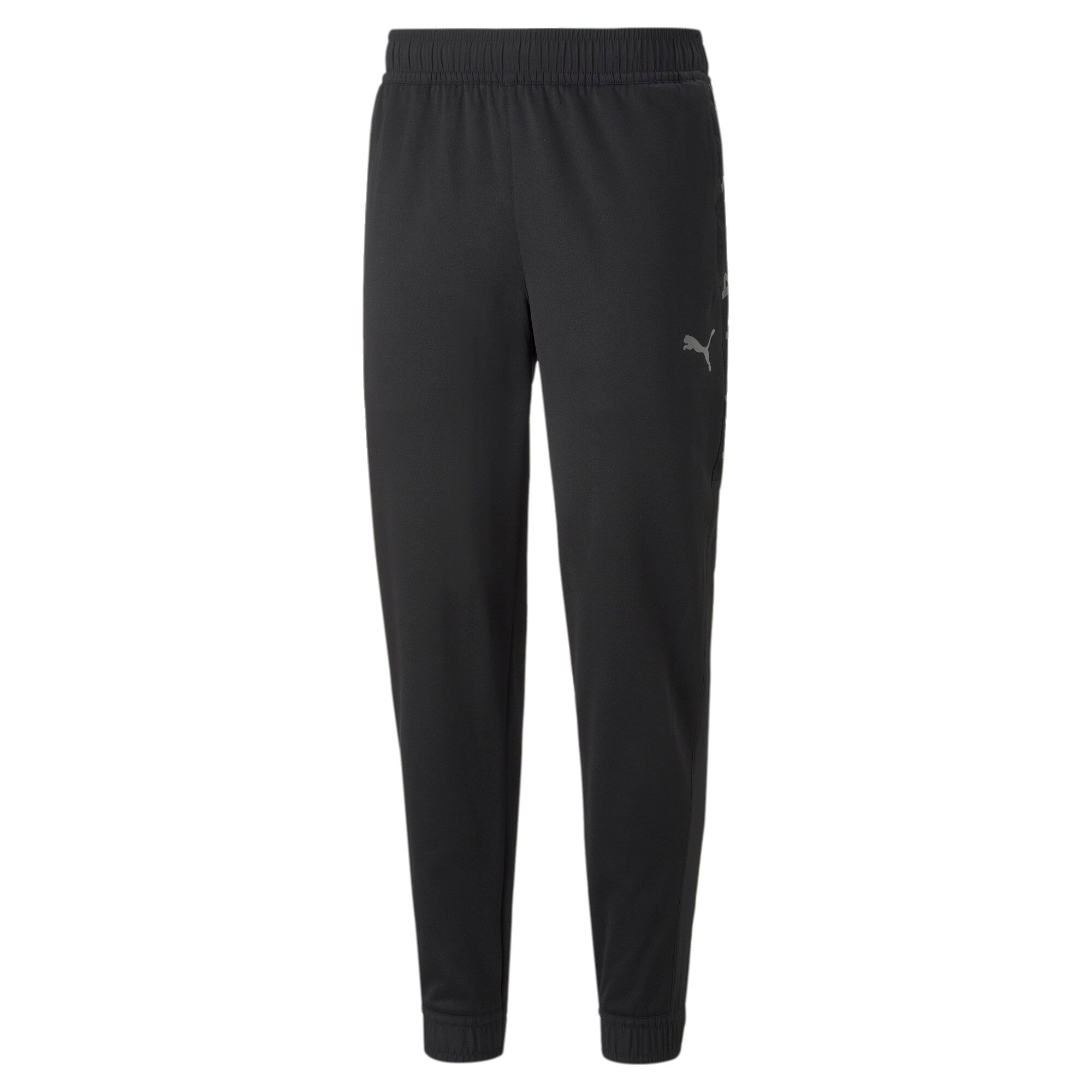 Puma training fit pwrfleece joggers in black - Front View
