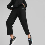Puma her high-waist pants women in black - Model Shot 01