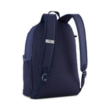 PUMA phase 20L backpack set in navy — back view