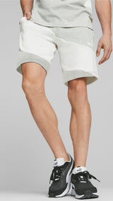 Puma power cat shorts men in gray - Model Shot 01