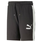 Puma t7 iconic shorts men in black - Front View