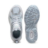 Puma milenio tech sneakers in white and peaceful blue - Side View 02