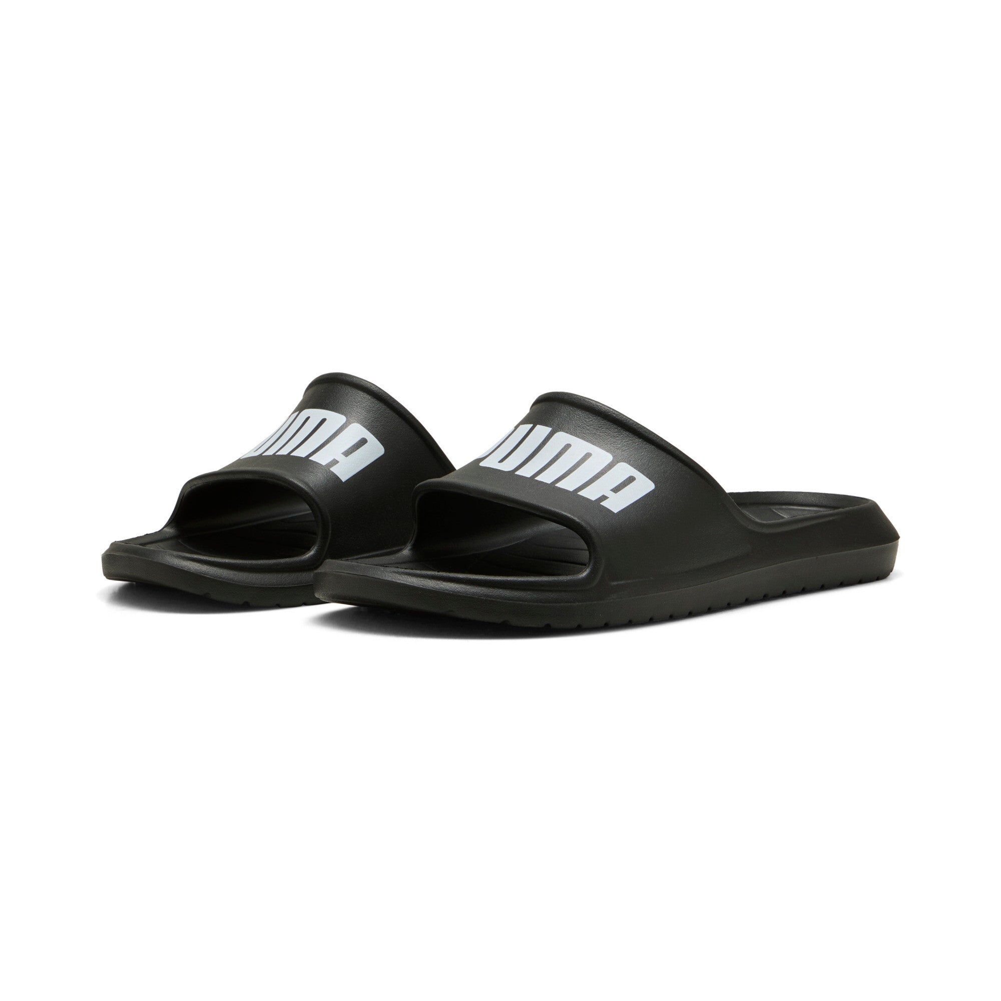 Puma divecat v2 lite slide in black - Front View