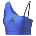 Puma dare to crop top women in blue - Front View
