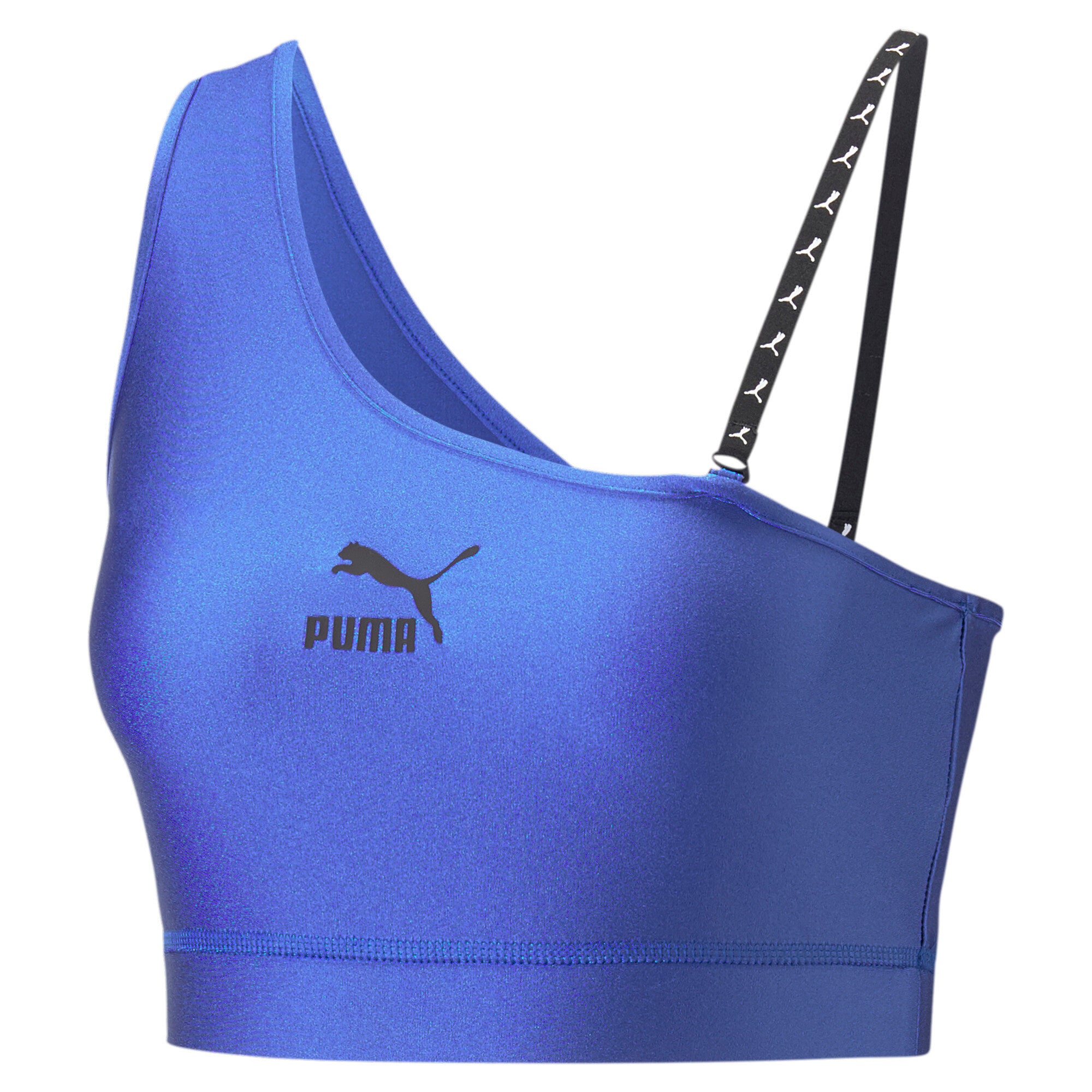 Puma dare to crop top women in blue - Front View