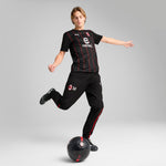 Puma AC Milan pre-match jersey in black and for all time red - Model Shot 03