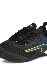Puma fuse 2.0 men's training shoes in black - Front View
