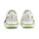 Puma deviate nitro spectra women's running shoes in white - Back View