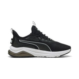 Puma amplifier sneakers in black and white - Side View 03