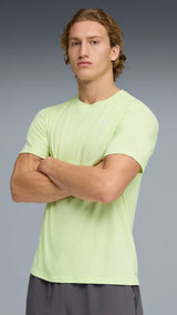 PUMA train all day essentials texture tee men in apple spritz