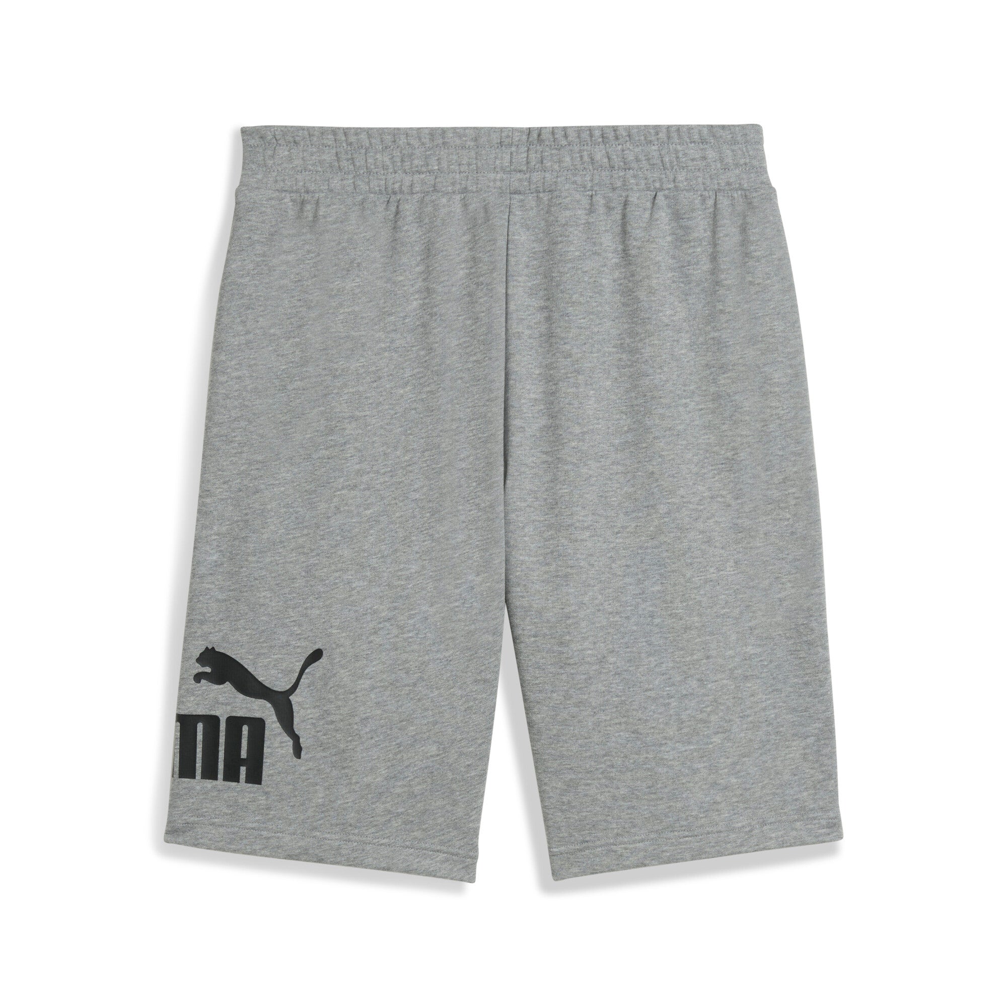 Puma essentials big no. 1 logo 10" shorts in black - Back View