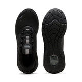 Puma X-cell nova FS running shoes in black and cool dark gray - Side View 02