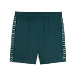 PUMA ESSENTIALS tape woven 5" shorts - green terrain