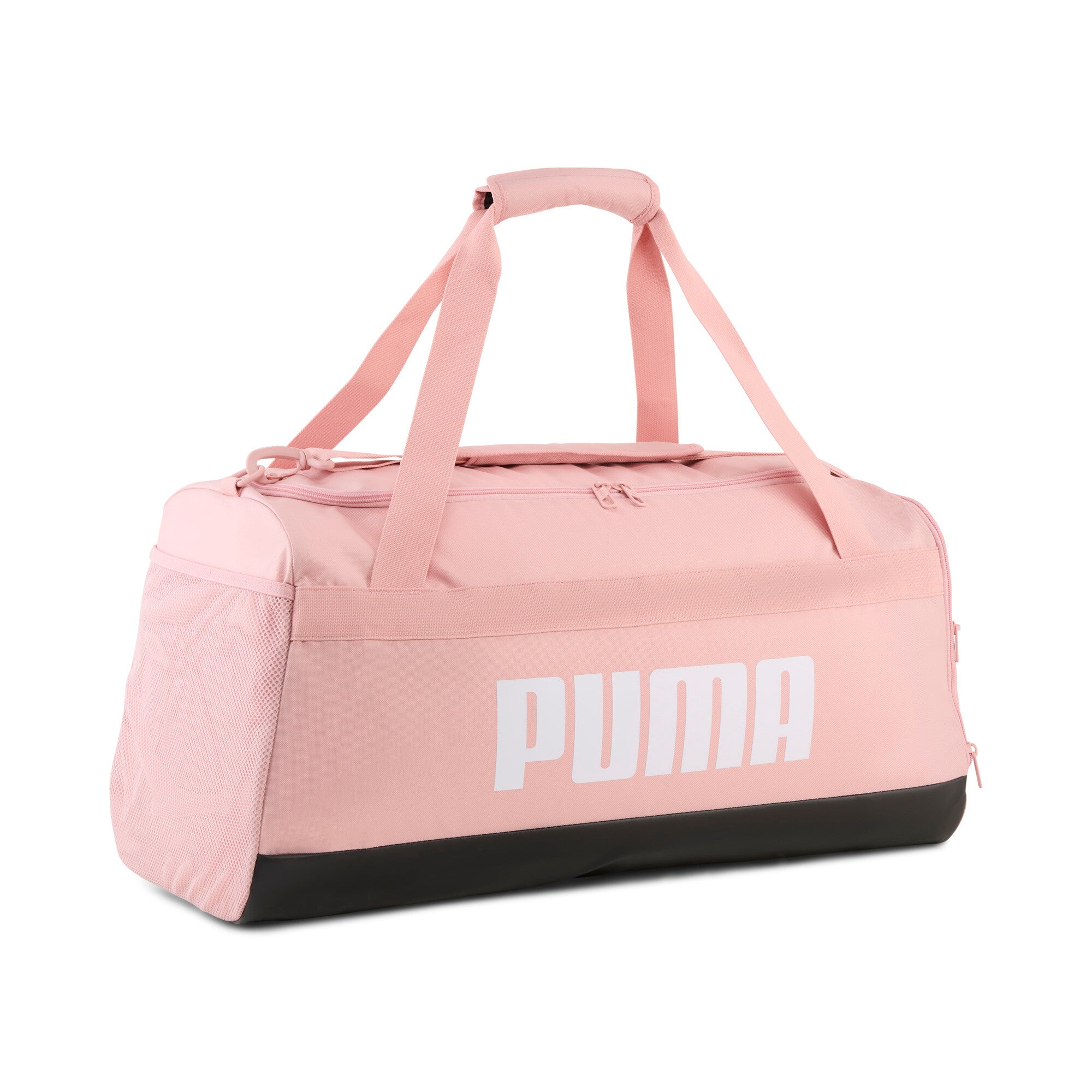 PUMA challenger 58L medium sports bag in rosy outlook — front view