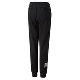 Puma power sweatpants youth in black - Back View