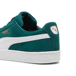 Puma suede classic sneakers in dark myrtle and white - Back View