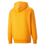 Puma classics relaxed hoodie men in orange - Back View