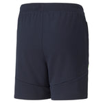Puma individualfinal football training shorts youth in blue - Back View