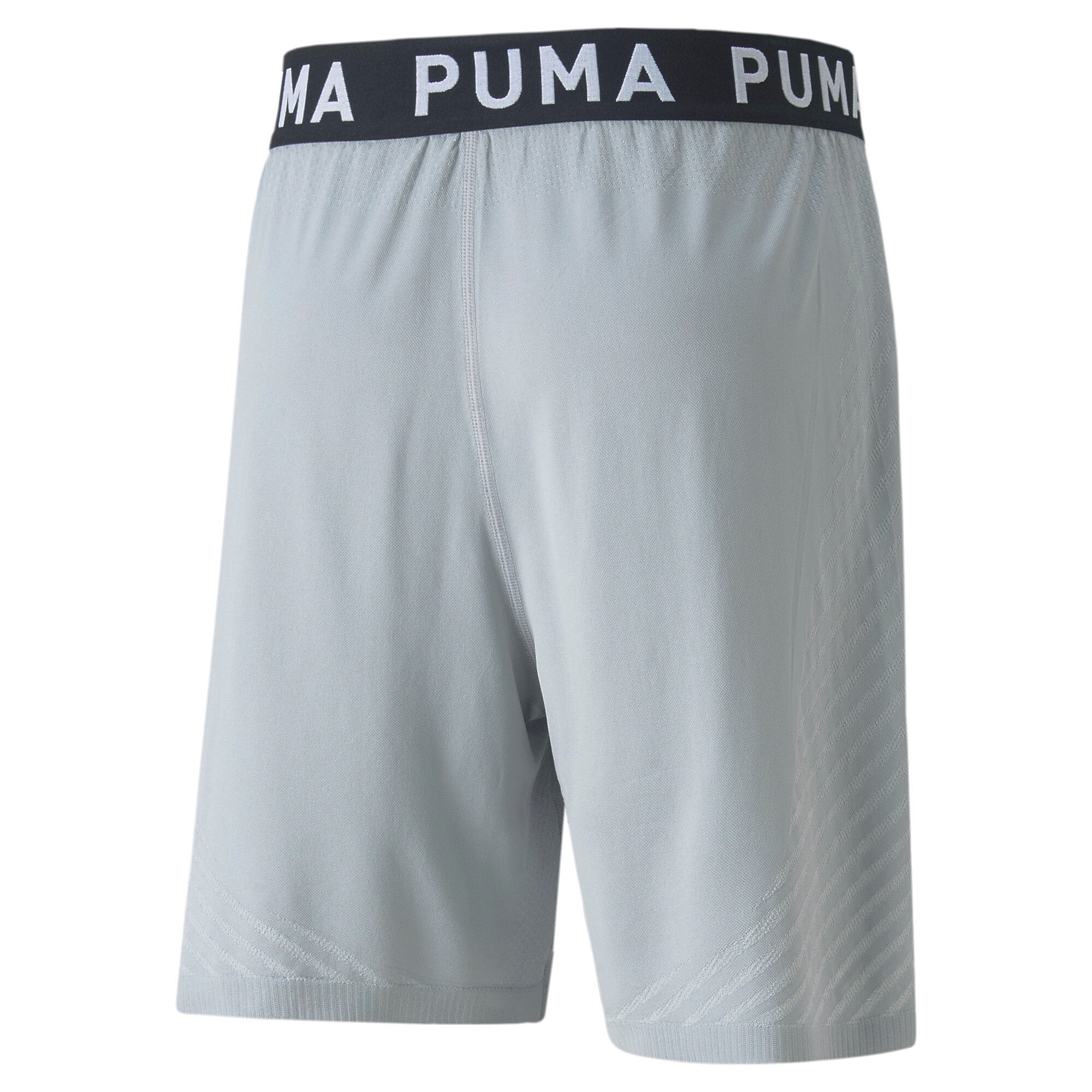 Puma training formknit seamless 7" shorts in black - Back View